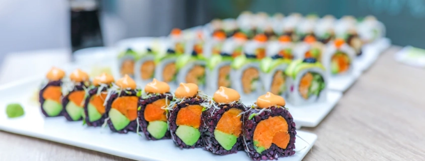 Sushi Rolls At NYC