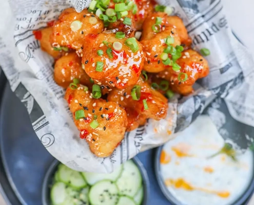 Sweet Chili Wings At Beyond Sushi
