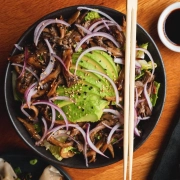 vegan dinner near Diamond District