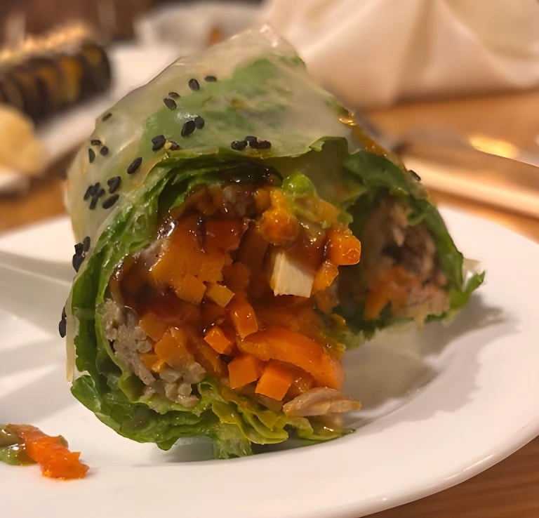 vegan sushi near Diamond District