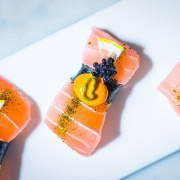 vegan sushi in Times Square