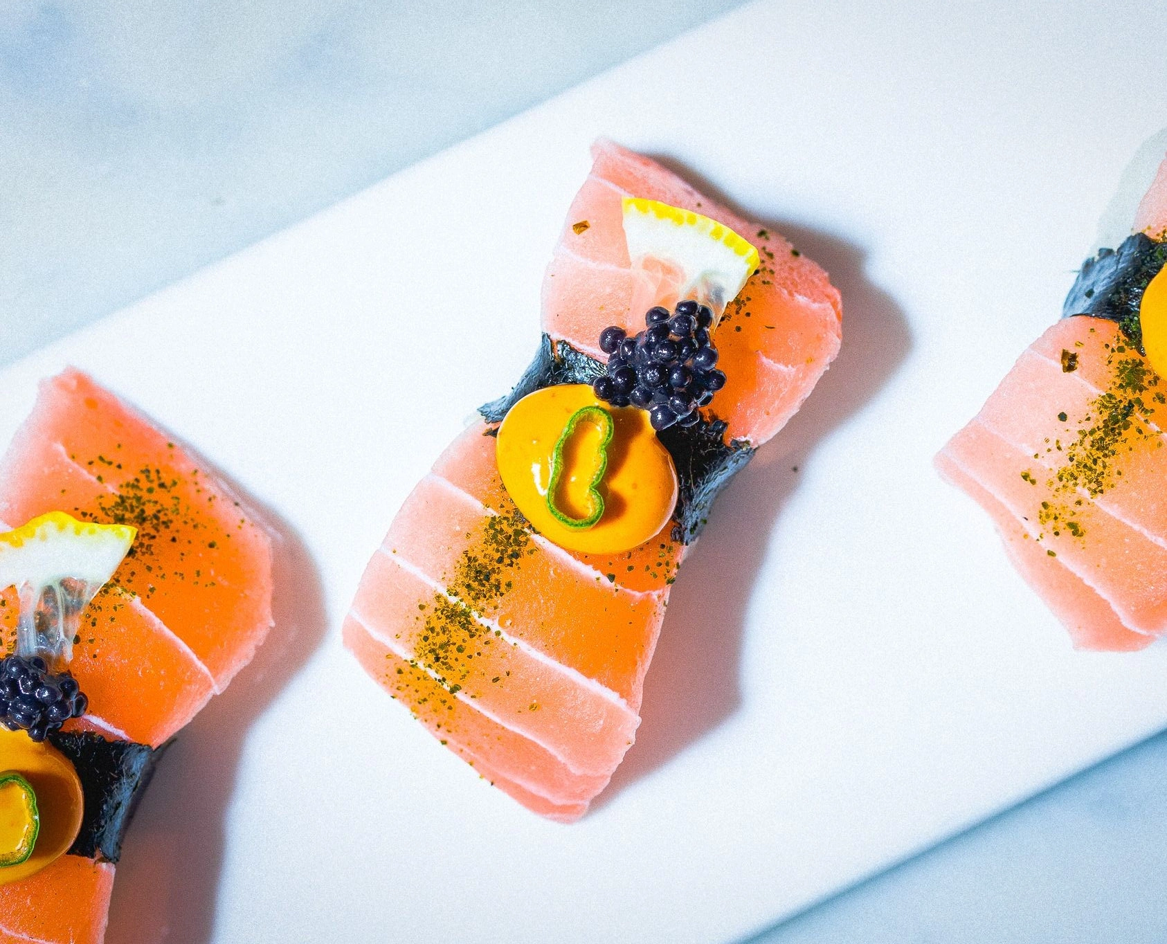vegan sushi in Times Square