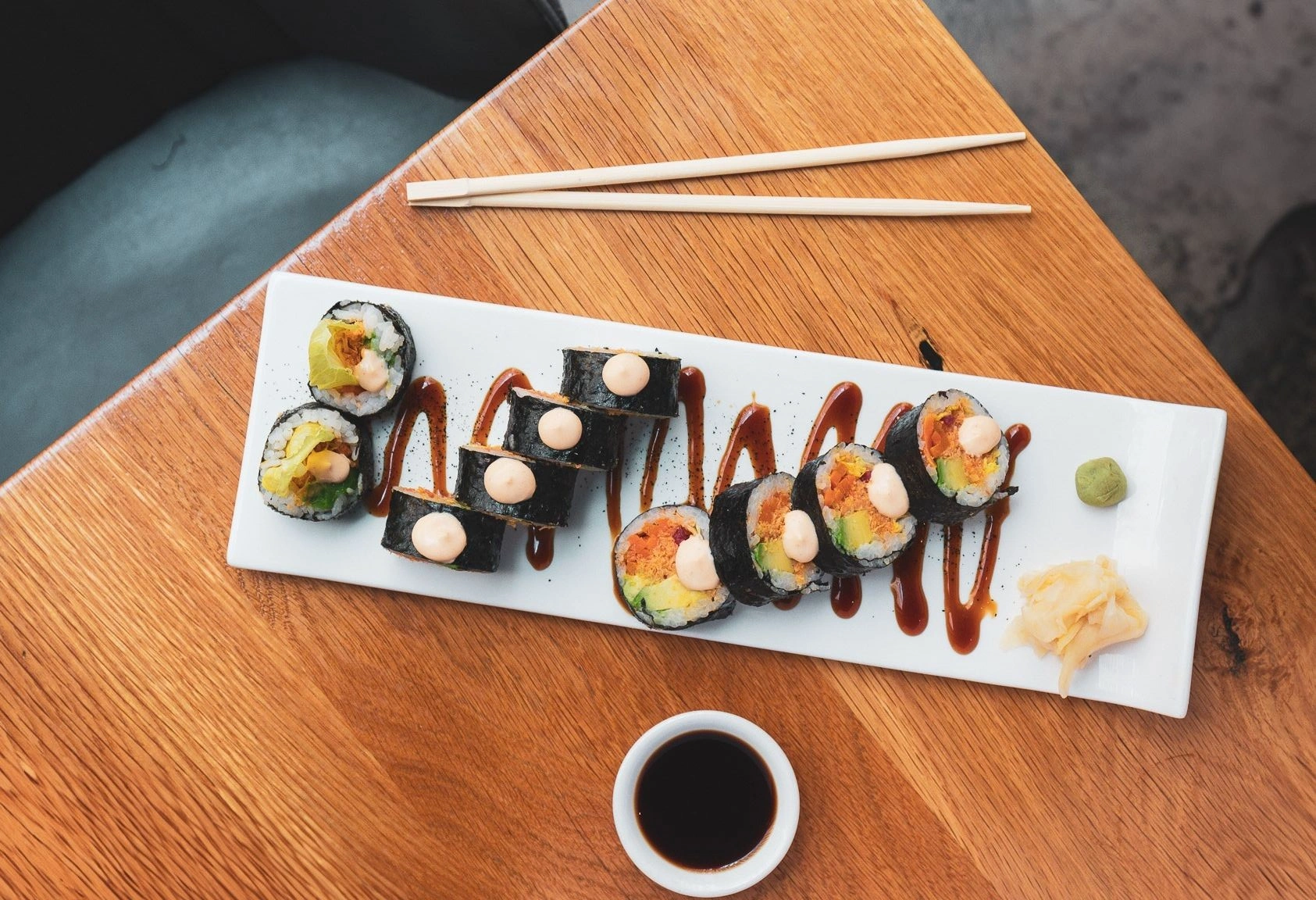 vegan sushi restaurant Penn Station