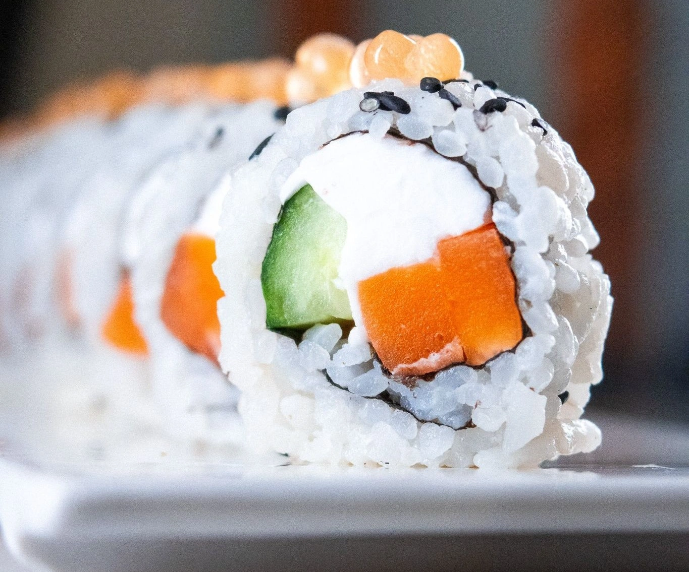 vegan sushi near Madison Square Park Philadelphia roll