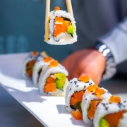 vegan sushi restaurant Carnegie Hall