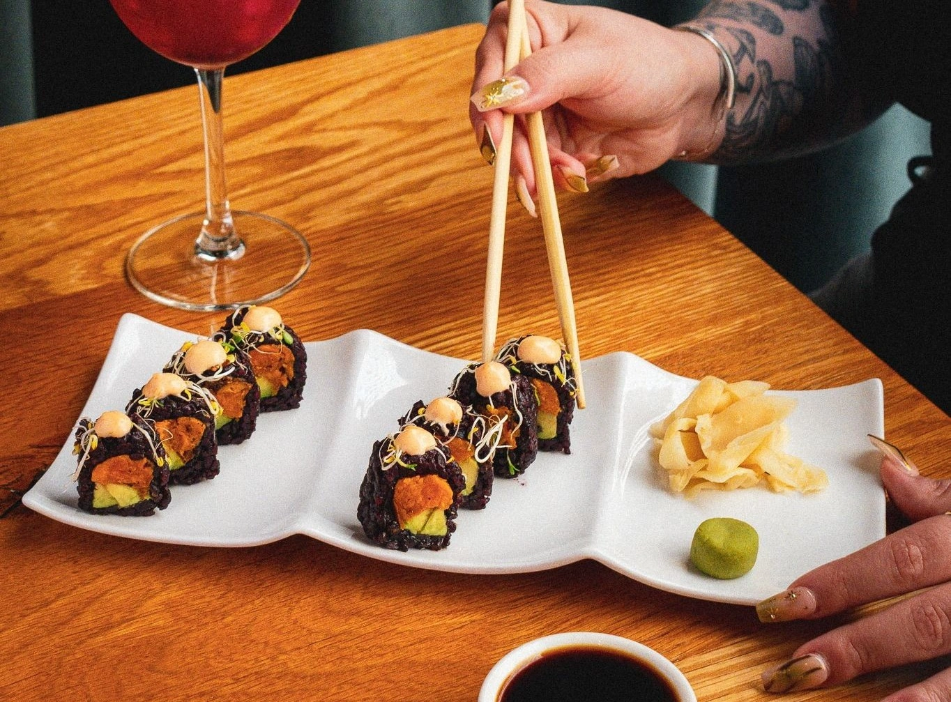 vegan sushi near Madison Square Park